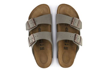Birkenstock Arizona R Stone Birkibuc Unisex #color_grey